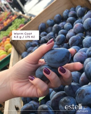 Švestky z farmářského trhu voní po podzimu. 🍂 Odstín z kolekce Coast: Warm Coat. Je jako ten teploučký kabát, který si...