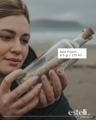 Sea Foam - odstín jemný jako mořská pěna, která zůstává na písku poté, co se vlny rozbijí o útesy. 🌊 Představte si tu...